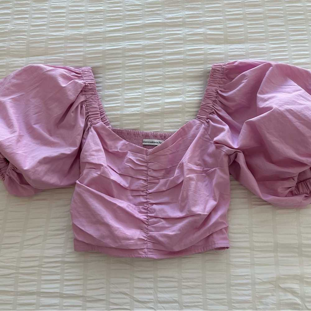 Abercrombie puff sleeve top